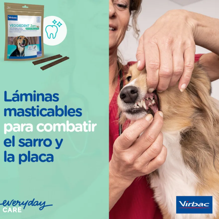 Virbac Láminas Veggiedent Zen L para perros