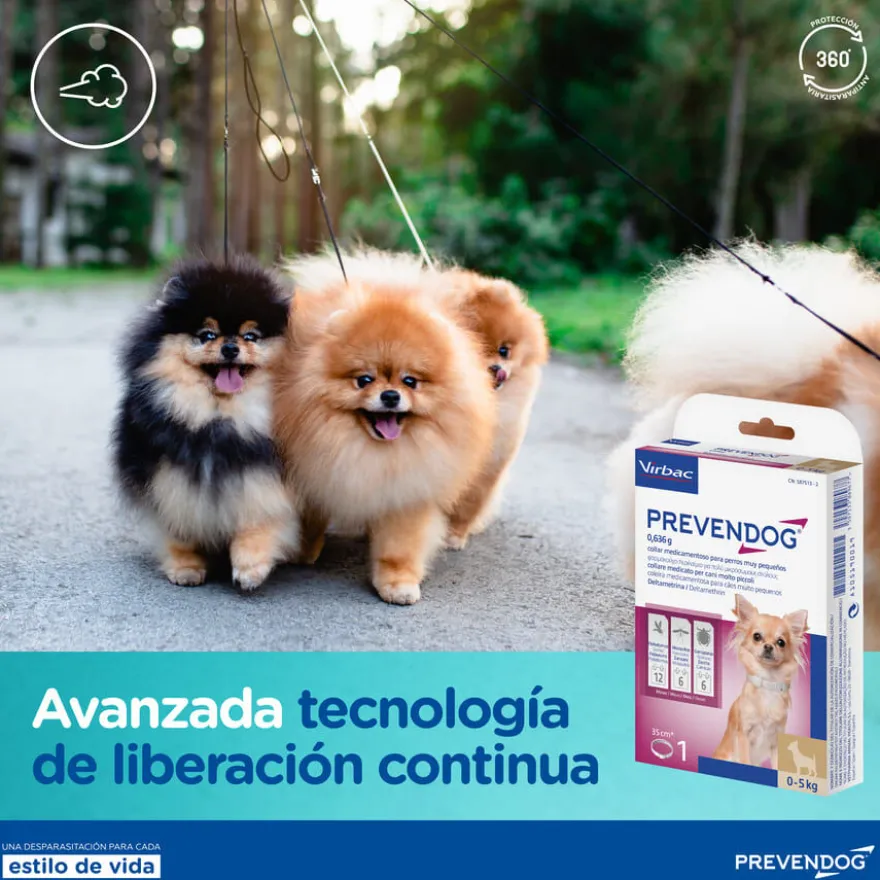 Virbac Prevendog Collar Antiparasitario para perros