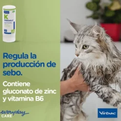 Virbac Sebomild Champú para pieles grasas en perros y gatos