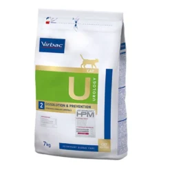Virbac Urology U2 Dissolution Prevention HPM Pienso para gatos