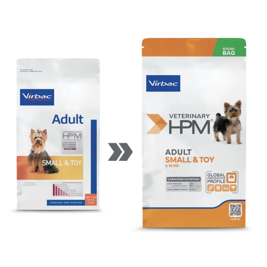 Virbac Veterinary HPM Adult Small & Toy pienso para perros