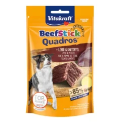 Vitakraft BeefStick Quadros Bocaditos de Hígado y Patata para perros