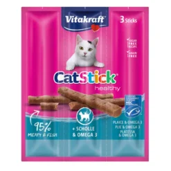 Vitakraft Cat Stick de Pescado y Omega 3
