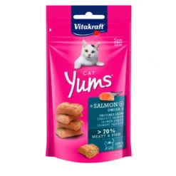 Vitakraft Cat Yums Bocaditos de Salmón para gatos