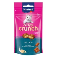 Vitakraft Crispy Crunch Bocaditos Salmón para gatos