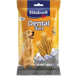Vitakraft Dental 3 en 1 snack para perros medianos