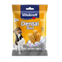 Vitakraft Dental 3 en 1 Snack para perros pequeños