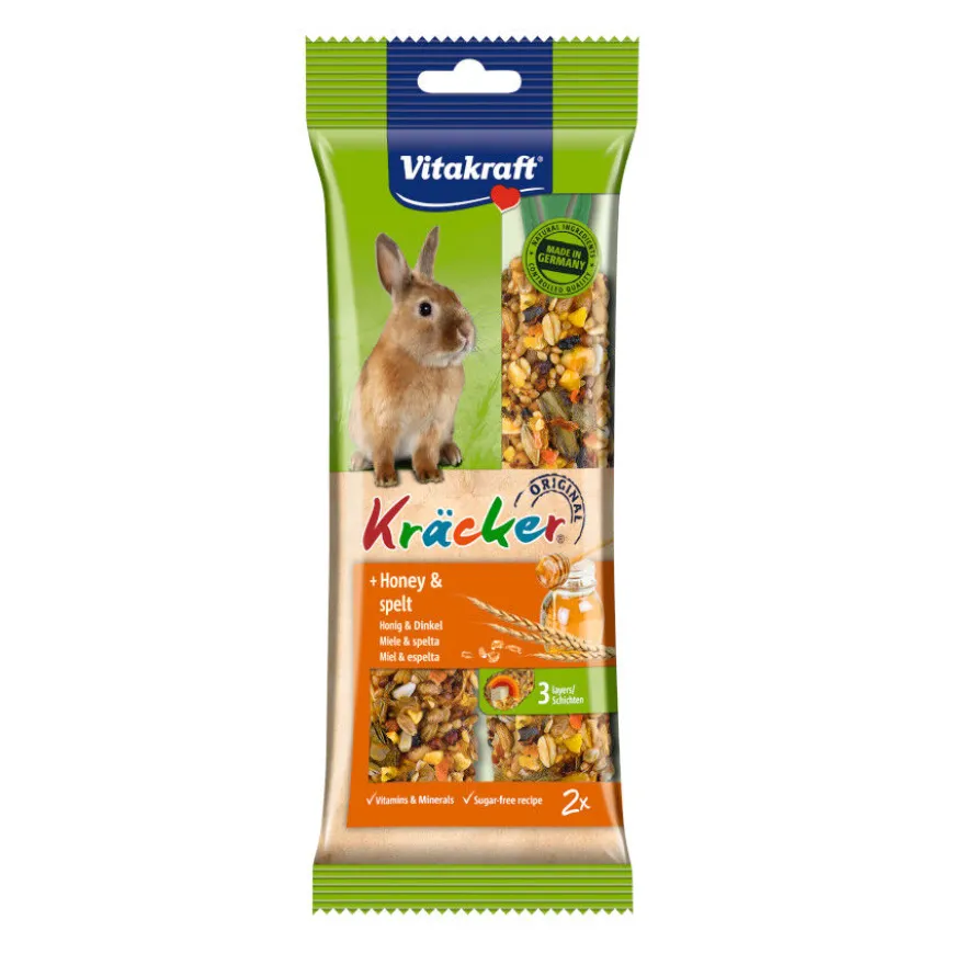 Vitakraft Kräcker Barritas de Miel para conejos