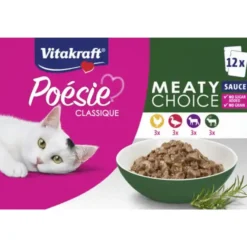 Vitakraft Poésie Classique Carnes Sobre en Salsa para gatos