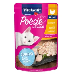 Vitakraft Poésie Junior Filete de Pollo sobre en salsa para gatos