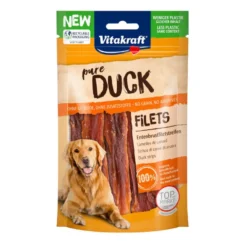 Vitakraft Tiras Pato snack para perros