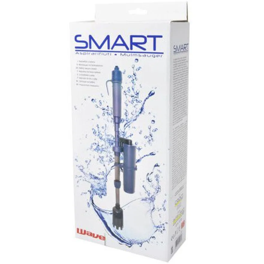 Wave Smart Limpiafondo a Pilas para acuarios