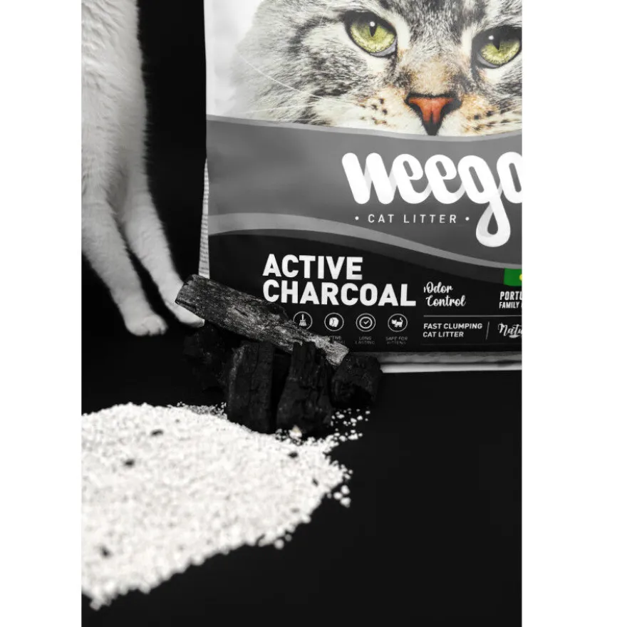 Weego Active Charcoal Arena aglomerante para gatos
