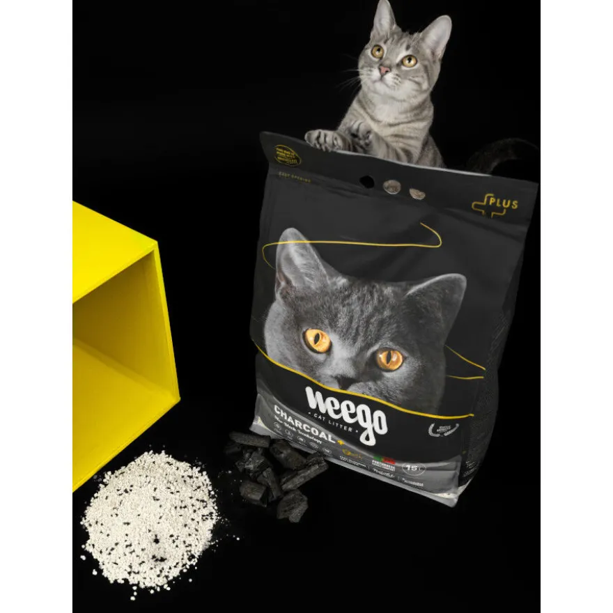 Weego Active Charcoal Plus Arena aglomerante para gatos