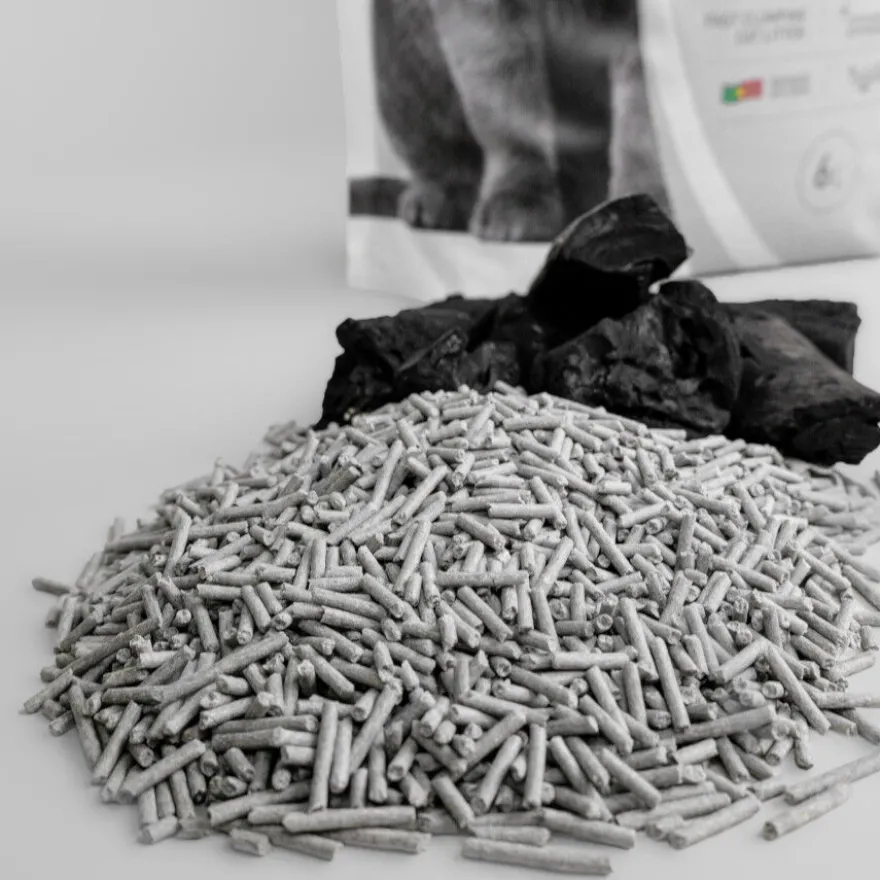 Weego Charcoal Tofu arena aglomerante para gatos