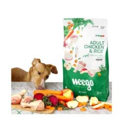 Weego Low Grain Pollo y Arroz pienso para perros