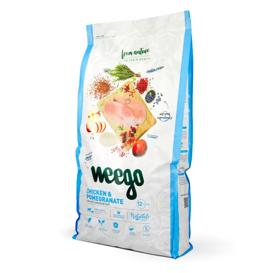 Weego Pollo y Granada pienso para perros