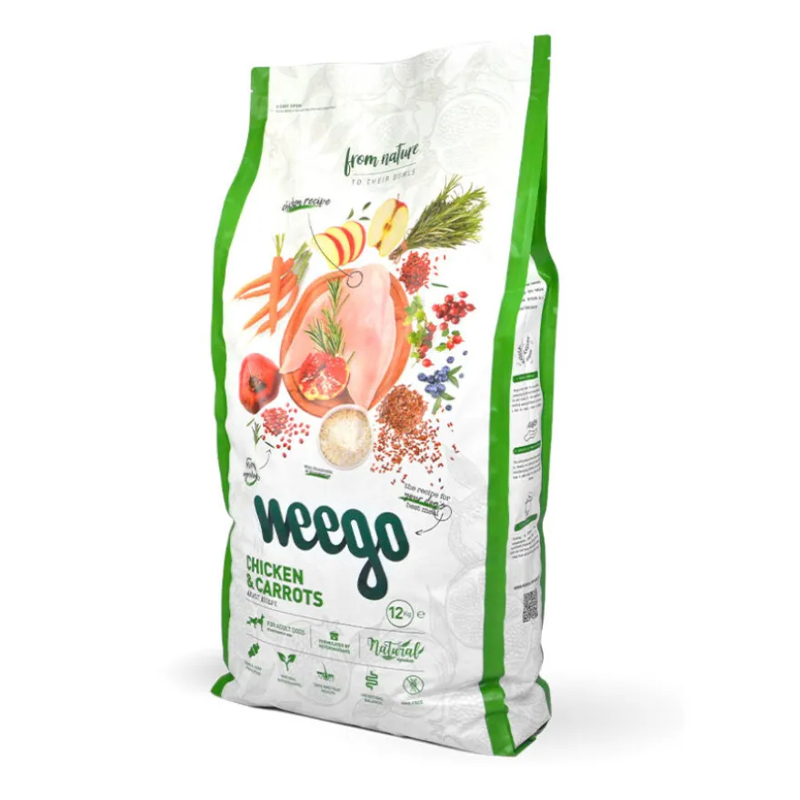 Weego Pollo y Zanahorias pienso para perros