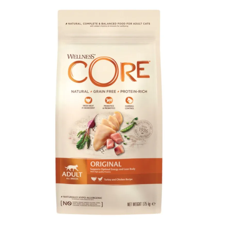 Wellness Core Adult Pollo y Pavo pienso para gatos