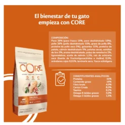 Wellness Core Adult Pollo y Pavo pienso para gatos