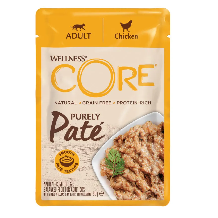 Wellness Core Adult Purely Pollo en Paté Sobre para gatos