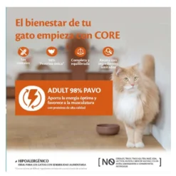 Wellness Core Adult Single Protein Ternera tarrina para gatos