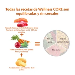 Wellness Core Adult Small Ocean Salmón y Atún pienso para perros