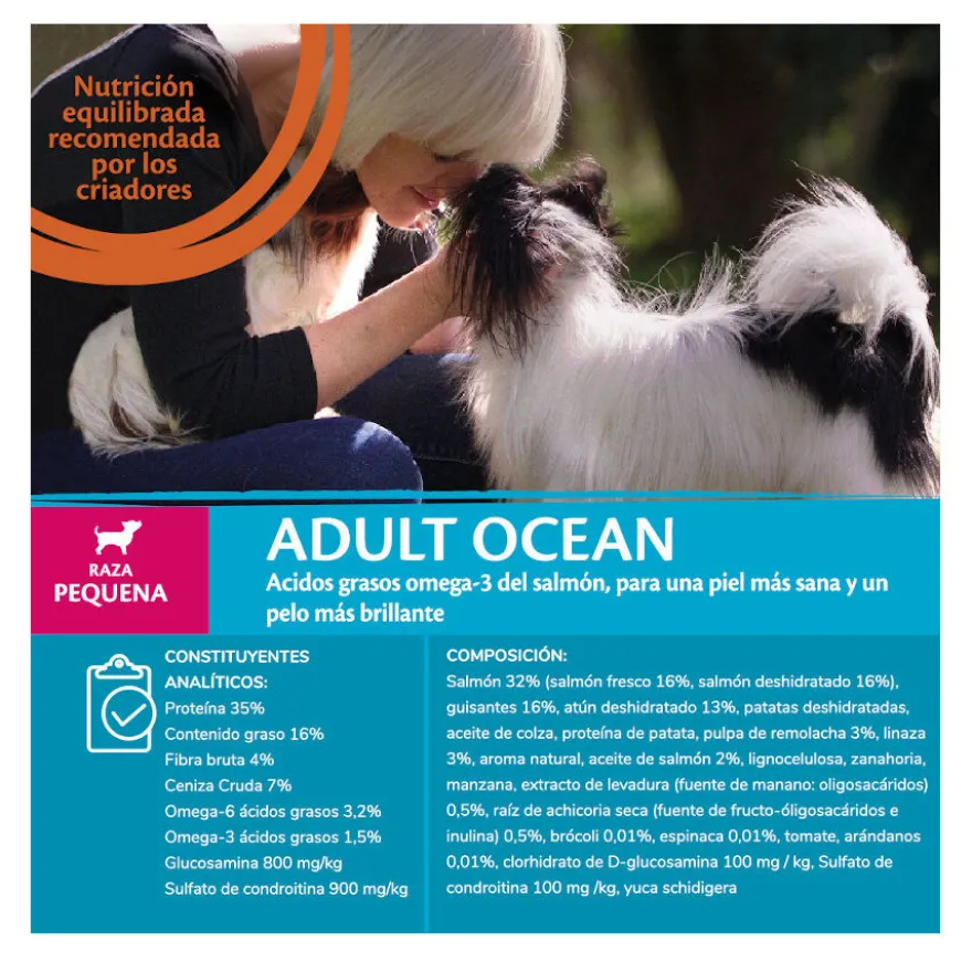 Wellness Core Adult Small Ocean Salmón y Atún pienso para perros