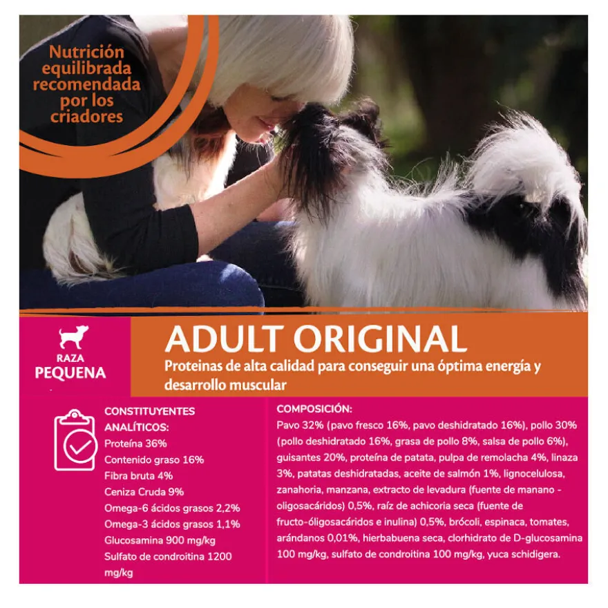 Wellness Core Adult Small Original Pavo y Pollo pienso para perros