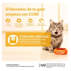Wellness Core Adult Sterilised Pollo y Pavo pienso para gatos