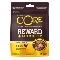 Wellness Core Bocaditos Reward + Mobility Pavo para perros adultos