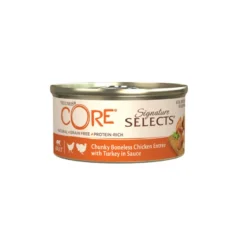 Wellness Core Chunky pollo y pavo lata para gatos