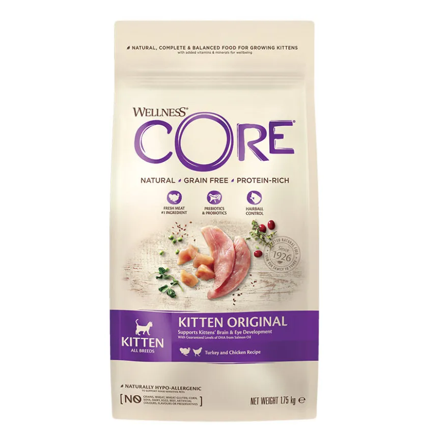 Wellness Core Kitten Pavo y Pollo pienso para gatos