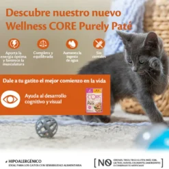 Wellness Core Kitten Pollo en Paté sobre para gatos