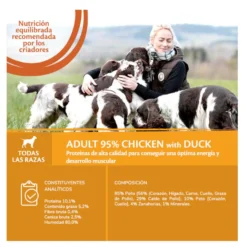 Wellness Core Pollo y Pato lata para perros