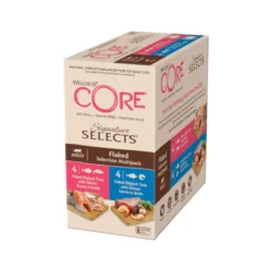 Wellness Core Signature Selects Flaked Atún latas para gatos