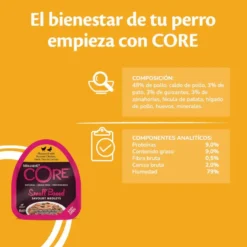 Wellness Core Small Breed Grain Free Pollo y Pato tarrina para perros