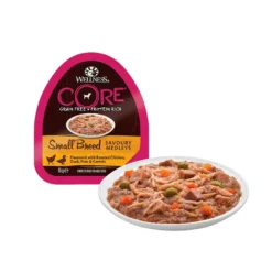 Wellness Core Small Breed Grain Free Pollo y Pato tarrina para perros