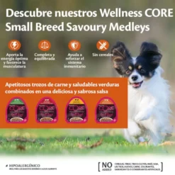 Wellness Core Small Breed Grain Free Pollo y Pato tarrina para perros