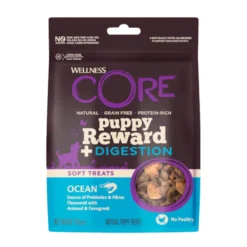 Wellness Core Snack Reward + Digestion Krill para perros