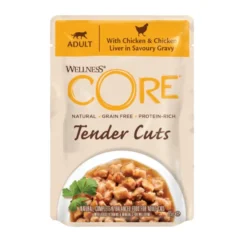 Wellness Core Tender Cuts Pollo Sobre en salsa para gatos