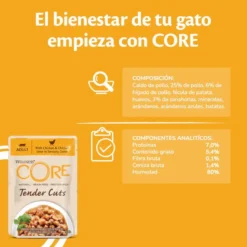 Wellness Core Tender Cuts Pollo Sobre en salsa para gatos