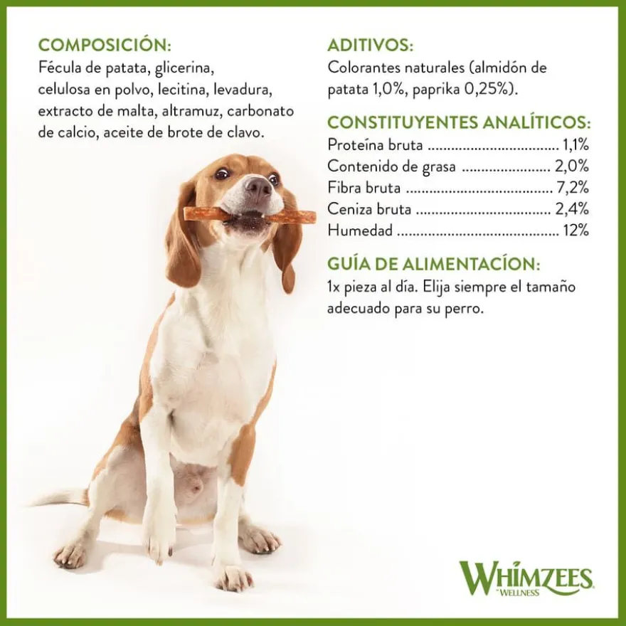 Whimzees Snacks Dentales Grain Free para perros