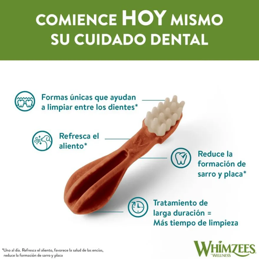 Whimzees Snacks Dentales para perros de razas pequeñas