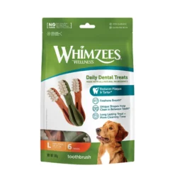 Whimzees Snacks Dentales para perros de razas grandes