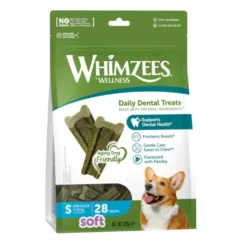 Whimzees Snacks Dentales Soft Value Bags S para perros