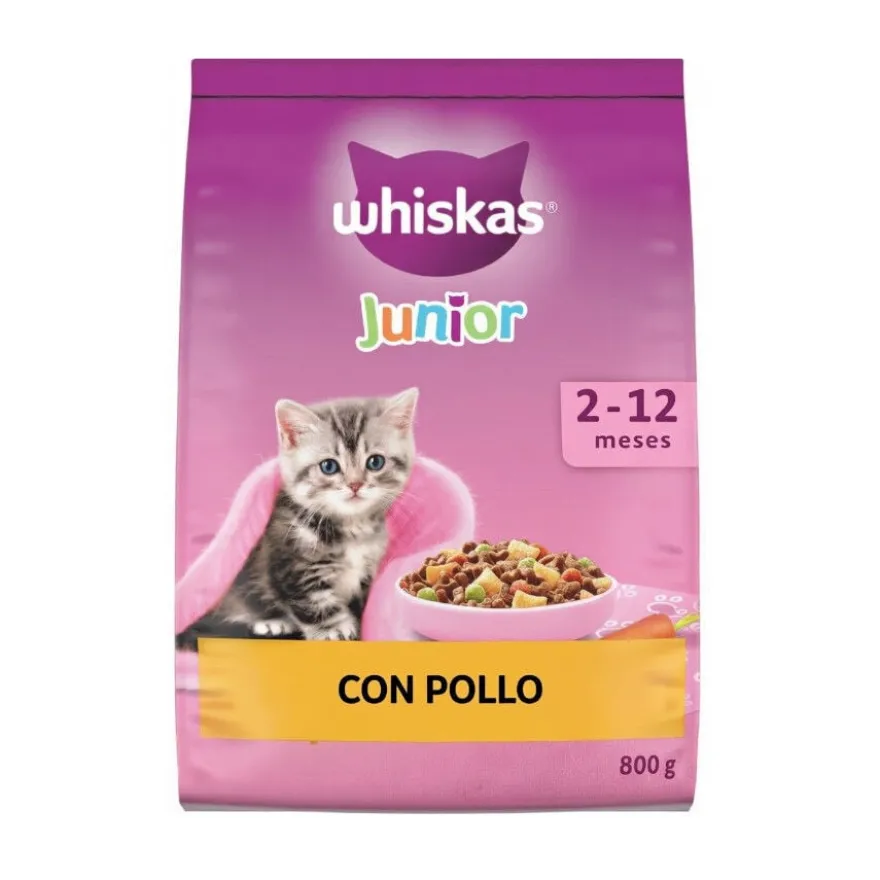 Whiskas Junior Pollo pienso para gatos