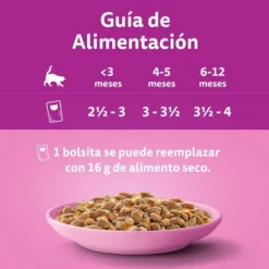 Whiskas Junior Pollo y Pavo Gelatina para gatos