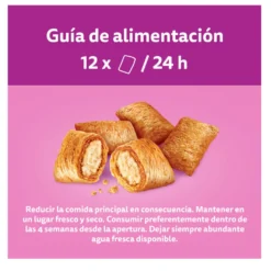 Whiskas Temptations Snacks Pollo y Queso para Gatos