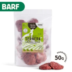 Wild Balance Barf Menú ternera y verduras comida congelada para perros